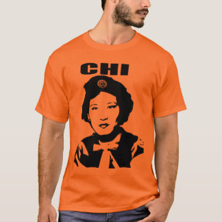 chi -- orange tröja