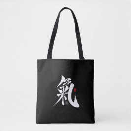 Chi - Qi Kanji Tote Bag Tygkasse