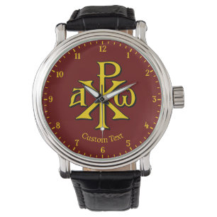 Chi Rho Christogram Armbandsur