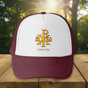 Chi Rho Christogram Keps