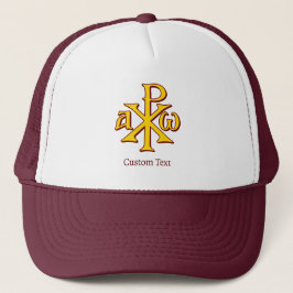 Chi Rho Christogram Keps