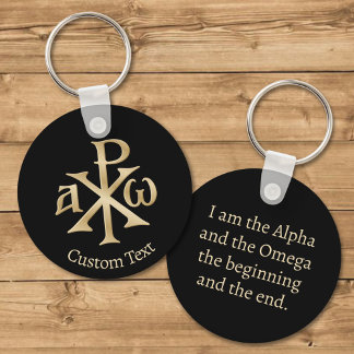 Chi Rho Christogram Nyckelring