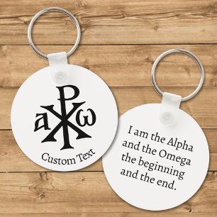 Chi Rho Christogram Nyckelring