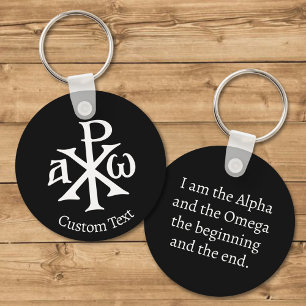 Chi Rho Christogram Nyckelring