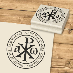 Chi Rho Christogram Stämpel