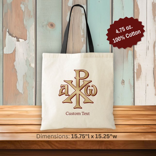 Chi Rho Christogram Tygkasse (Skapare uppladdad)