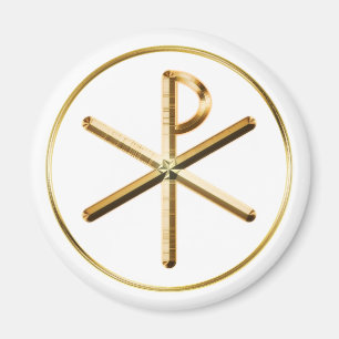 Chi-Rho-glöd Magnet