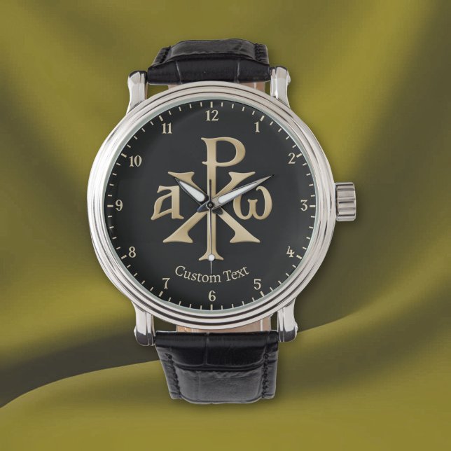 Chi Rho Kristogram Armbandsur (Skapare uppladdad)