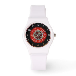 Chi-Rho monogramen av Kristus Armbandsur