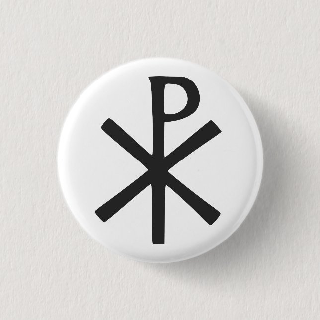 Chi Rho-symbol Knapp (Framsida)