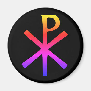 Chi Rho-symbol Magnet