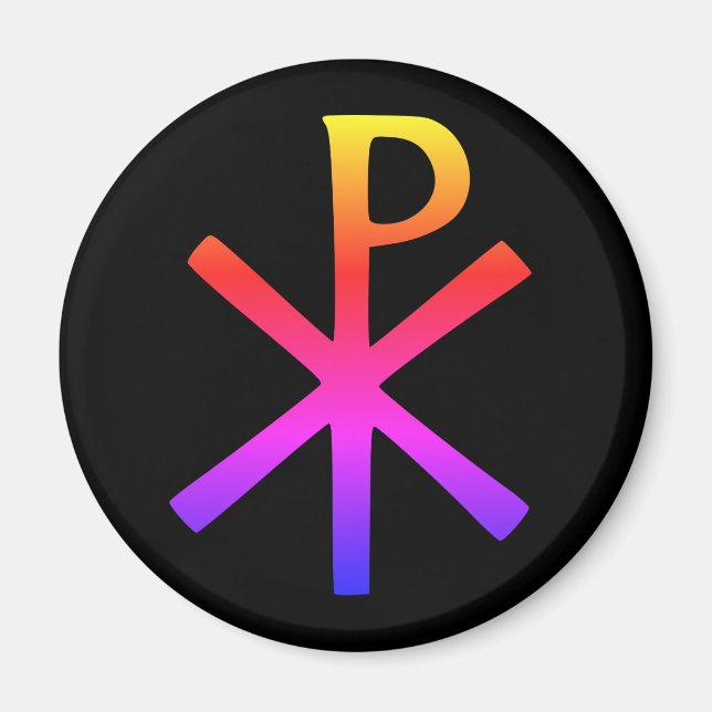 Chi Rho-symbol Magnet (Framsidan)