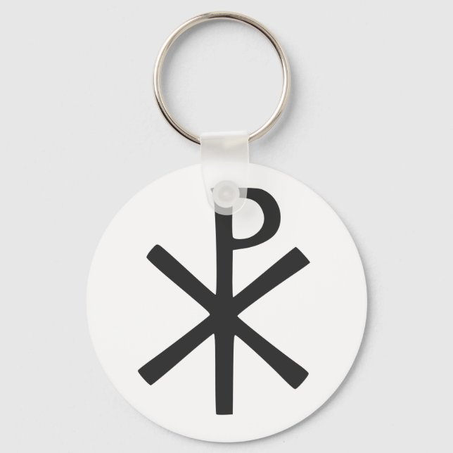 Chi Rho-symbol Nyckelring (Framsida)
