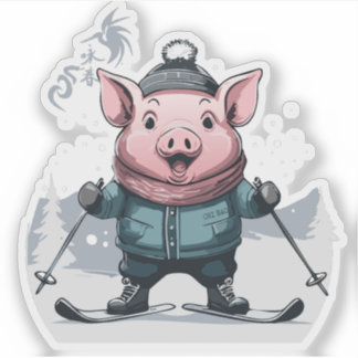 Chi Sao Ski Sau Klistermärken