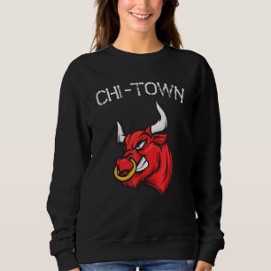 Chi Town Bull Chicago Fläkt Basketball 23 För mana T Shirt