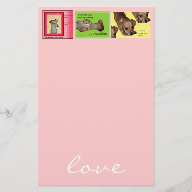 Chi-weenie brevpapper (Framsida)