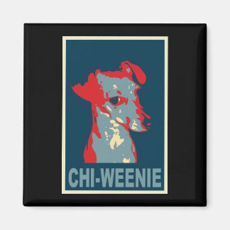 Chi-weenie Obama Stil Magnet