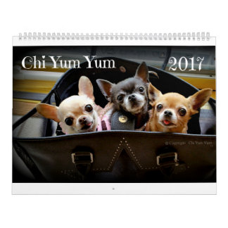 Chi Yum Yum 2017-kalender Kalender