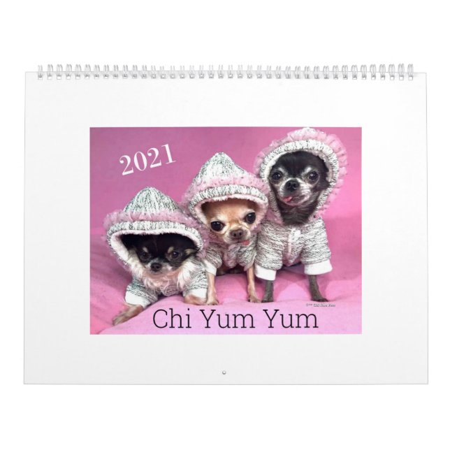 Chi Yum Yum 2021 Kalender (Omslag)