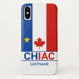 Chiac Acadian Canadian Flagga Personalize