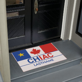 Chiac Acadian Canadian Flagga Surname