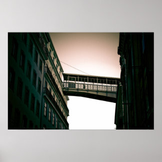 Chiado - Lissabon - Fin konst Poster