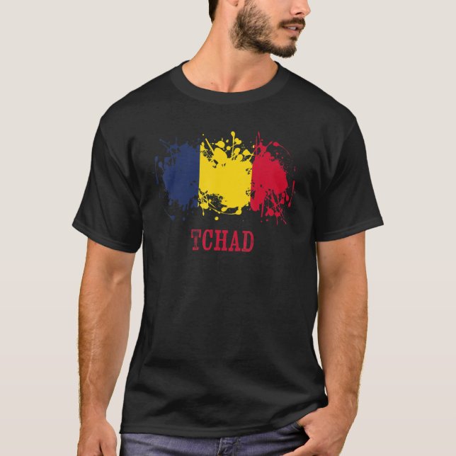 Chian enthusiasts for Tchad and Chad T Shirt (Framsida)