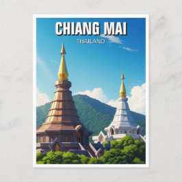 Chiang Mai Doi Inthanon Thailand Vykort