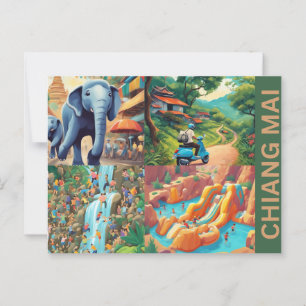 Chiang Mai Postcard Vykort
