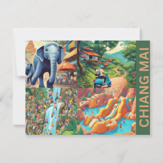 Chiang Mai Postcard Vykort