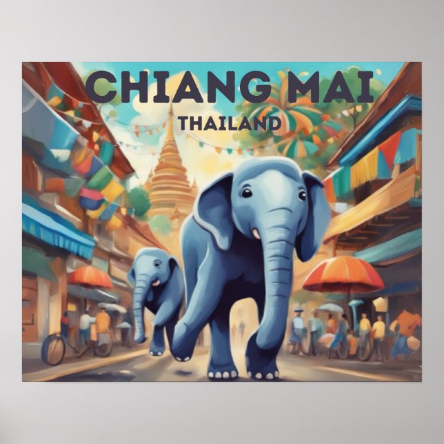 Chiang Mai Poster (Framsidan)