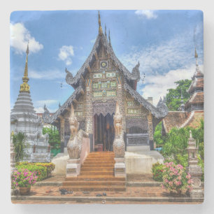 chiang mai temple stenunderlägg