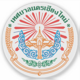 Chiang Mai, Thailand Klistermärken