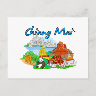 Chiang Mai - Thailand.png Vykort