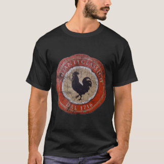 Chianti Classico Emblem - italiensk röd Vin-etiket T Shirt