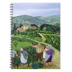 Chianti Classico villa Trasqua Anteckningsbok Med Spiral