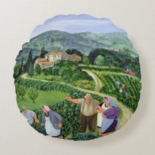 Chianti Classico villa Trasqua Rund Kudde