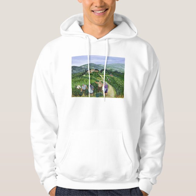 Chianti Classico villa Trasqua Sweatshirt Med Luva (Framsida)