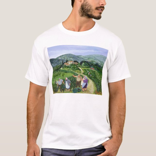 Chianti Classico villa Trasqua T-shirt (Framsida)