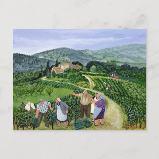 Chianti Classico Villa Trasqua Vykort (Framsida)
