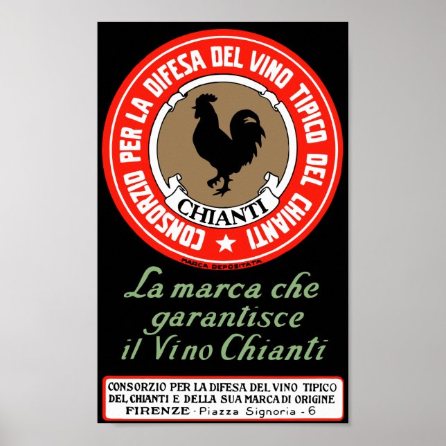 CHIANTI POSTER (Framsidan)