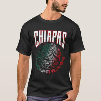 Chiapas Con El Angelíguila Mexiicana SãMbolo Patri T Shirt