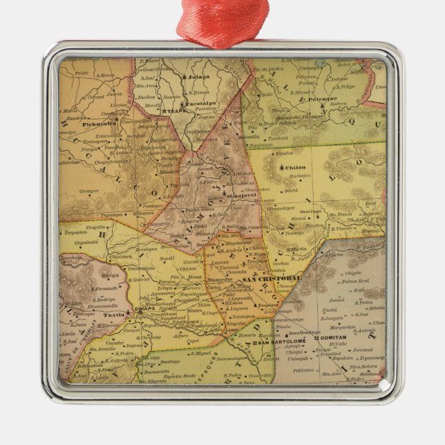 Chiapas Julgransprydnad Metall (Framsidan)