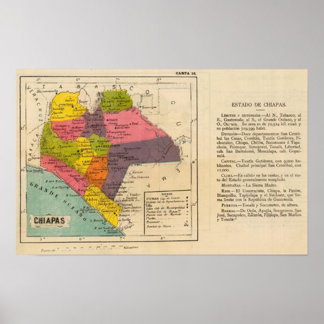 Chiapas, Mexiko 2 Poster (Framsidan)