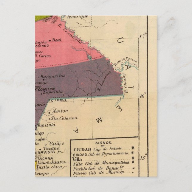 Chiapas, Mexiko 2 Vykort (Framsida)