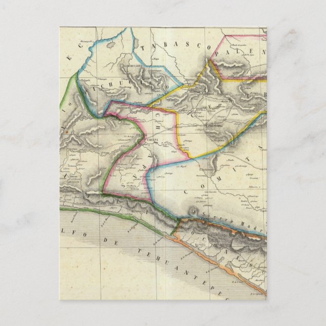 Chiapas, Mexiko Vykort (Framsida)