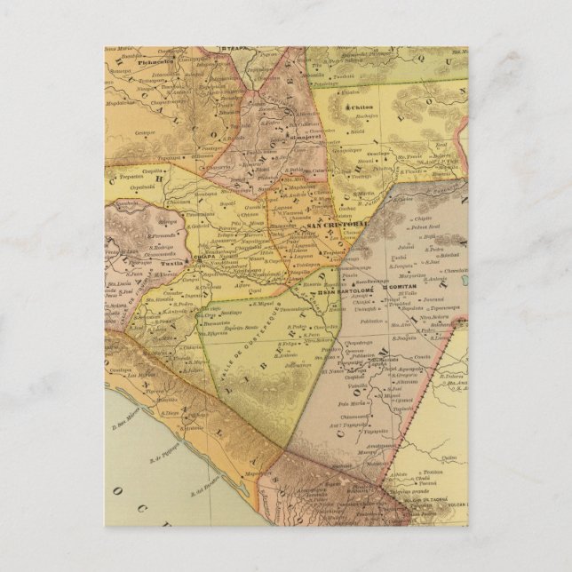 Chiapas Vykort (Framsida)