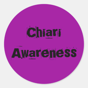 Chiari Awareness Runt Klistermärke