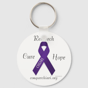 CHIARI bot, hopp, forskning, conquerchiari.org Nyckelring
