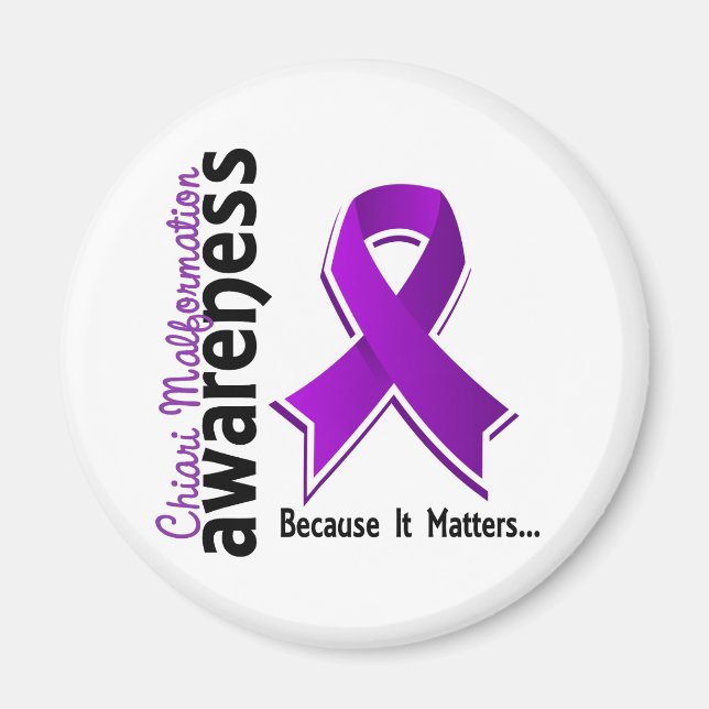 Chiari Malformation Awareness 5 Magnet (Framsidan)